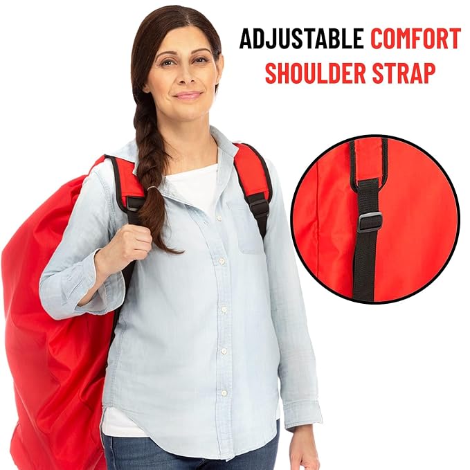 Travel Stroller Bag for Airplane, Fits Most Large, Jogging Strollers, Waterproof - Image 2
