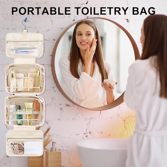 TOPEAST Hanging Travel Toiletry Bag - Image 5