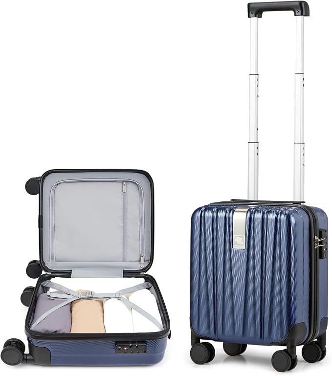 Hanke 14 Inch Underseat Carry On Luggage by Hanke