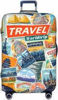 Luggage Cover, Travel Suitcase Covers, Elastic Suitcase Protective Cover by Unknown