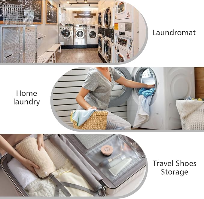 HEAVYWOOD Shoes Bag for Washing Machine Reusable Shoe Cleaning Washing Machine - Image 7