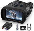 Night Vision Goggles, 4K Night Vision Binoculars, 10X Digital NightVision by BUSHBINOC