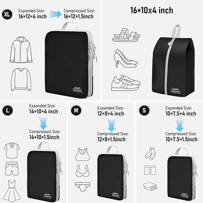 4-Piece Packing Cube Set - Image 4