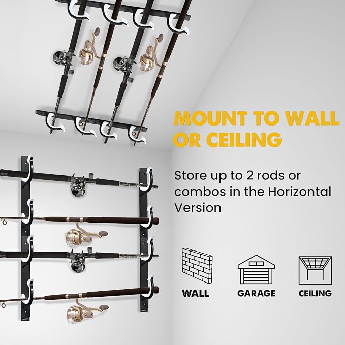QudraKast Horizontal Fishing Rod Holder - Image 6