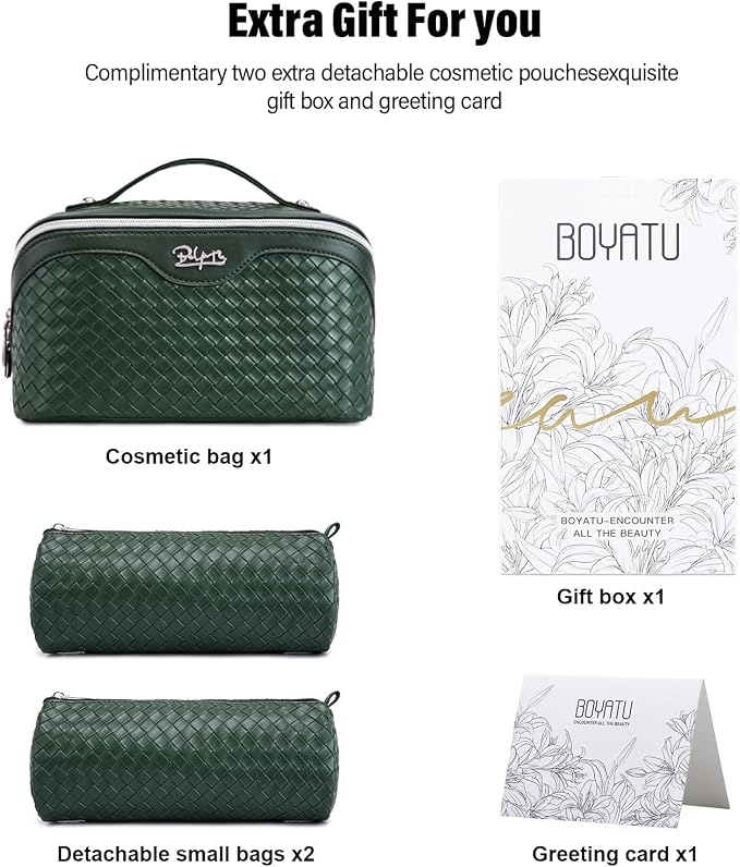 BOYATU Travel Makeup Bag Cosmetic Bags - Image 5