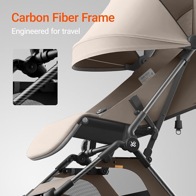 Lightweight Baby Travel Stroller - Image 3