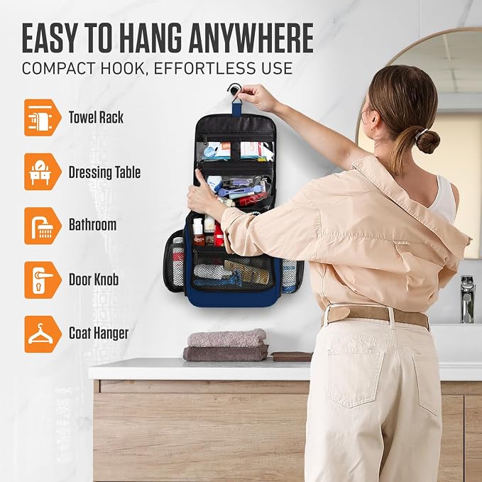 VENTURE 4TH Hanging Travel Toiletry Bag - Image 7