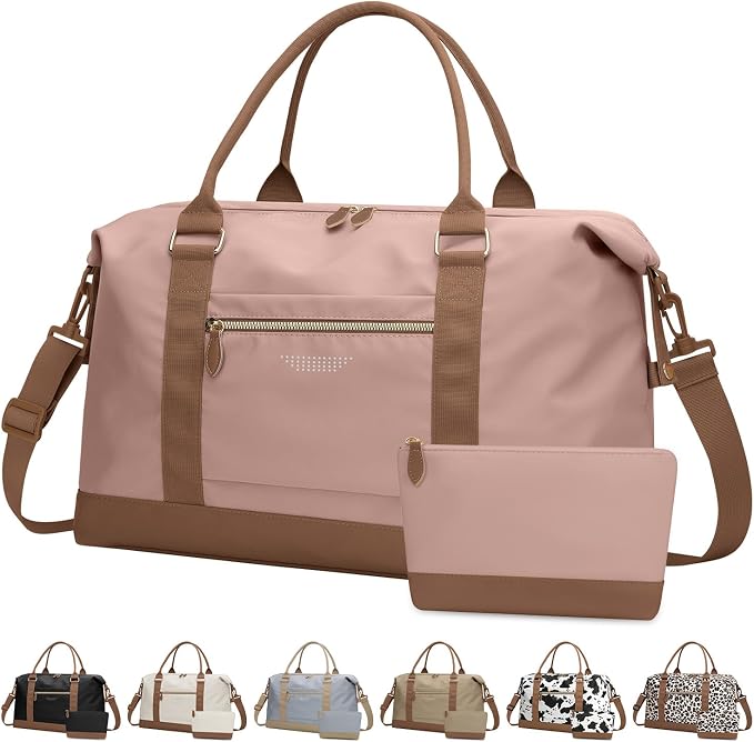 Travel Duffle Bag for Women, Weekender Bags, Hospital Bag for Labor Delivery by ELONGRIVER