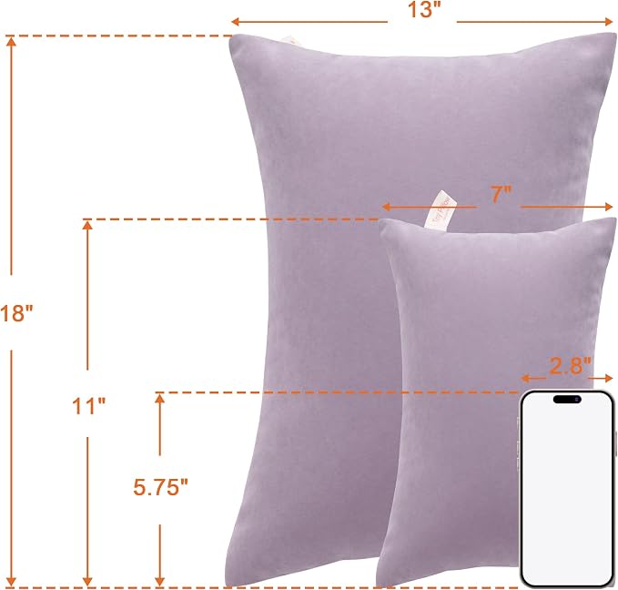 NTBAY Tiny Pillows, Down Alternative 7"x11" Microfiber Mini Pillow - Image 5