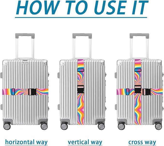 Luggage Straps for Suitcases TSA Approved, Luggage Identifiers for Suitcase - Image 4