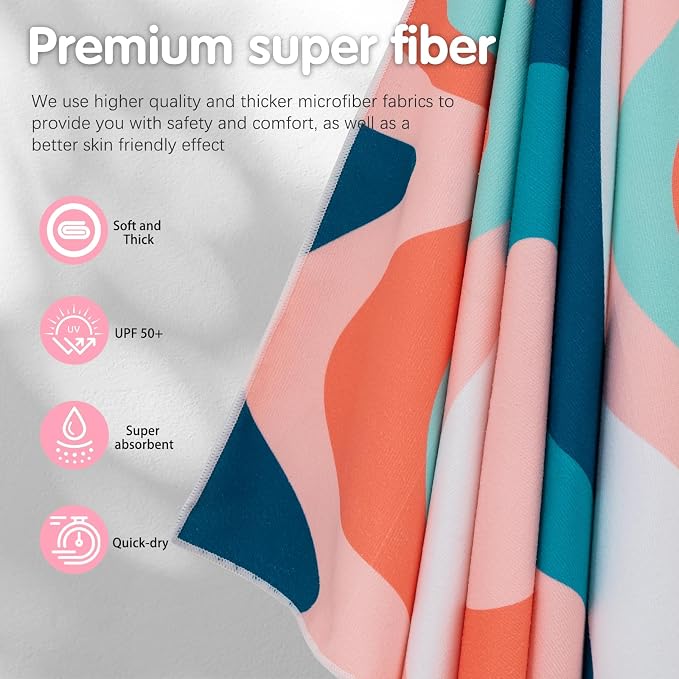 PY SUPER MODE 2 Pack Beach Towel - Image 4