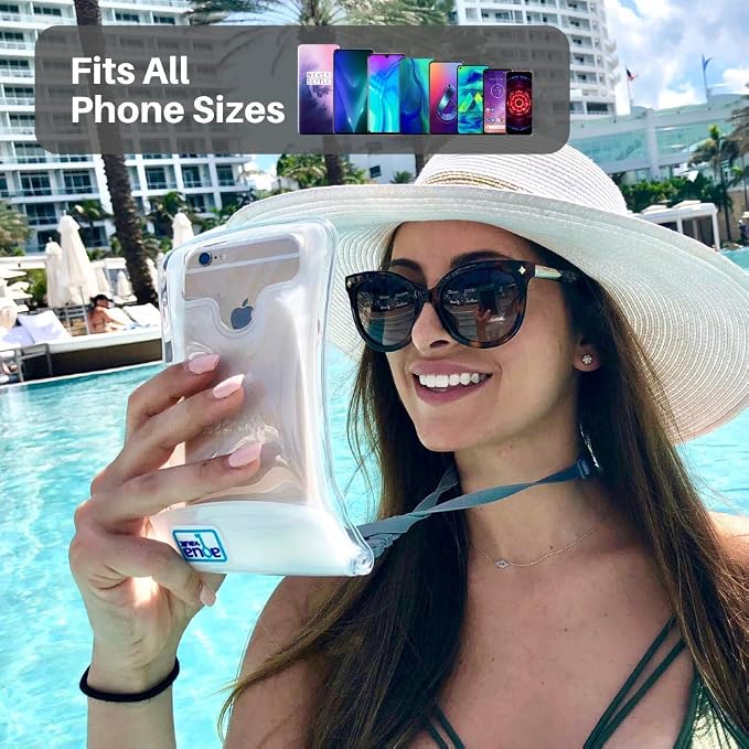 AquaVault 100% Waterproof Floating Smart Phone Case & Money Pouch - Image 2
