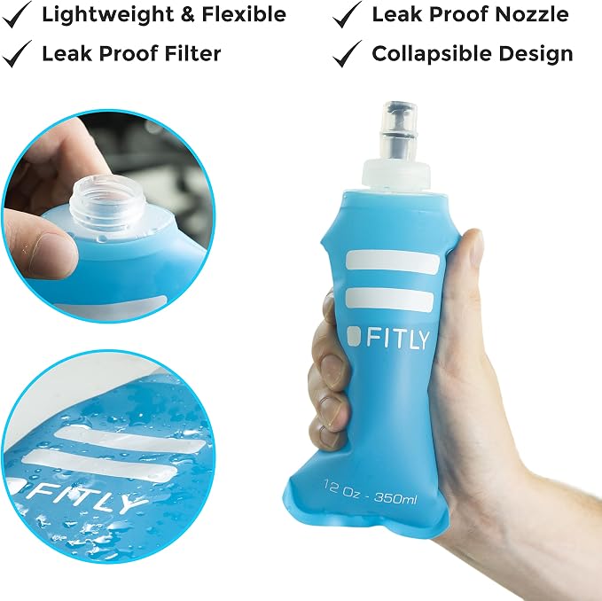 Soft Flask - Shrink As You Drink Soft Water Bottle - Image 2