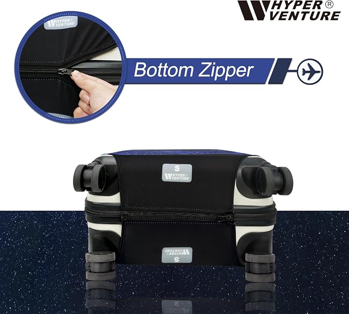 HYPER VENTURE Washable Luggage Cover - Image 3