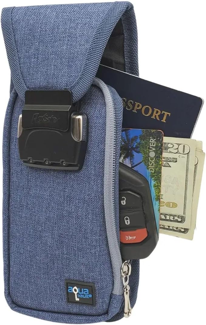 Aquavault | Flex Safe | Beach Chair Vault | Anti Theft Combination Lock | 3 by AquaVaultBrandedTravelSecurityAccessories
