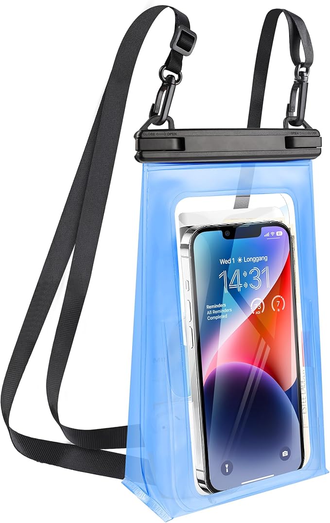 Large Waterproof Phone Pouch Universal Phone Waterproof Case by TDLIRH-LoveSportLoveLife
