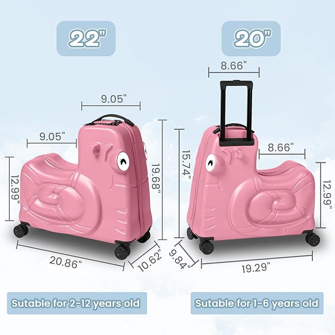 Kids Luggage, Kids Ride-on Luggage - Image 2