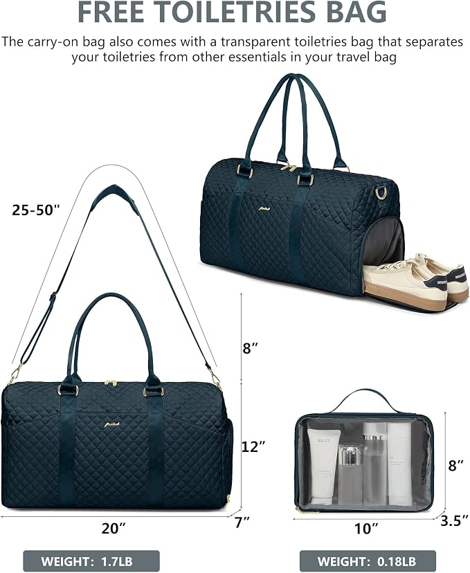 Weekender Travel Duffle Bag for Women - Image 2