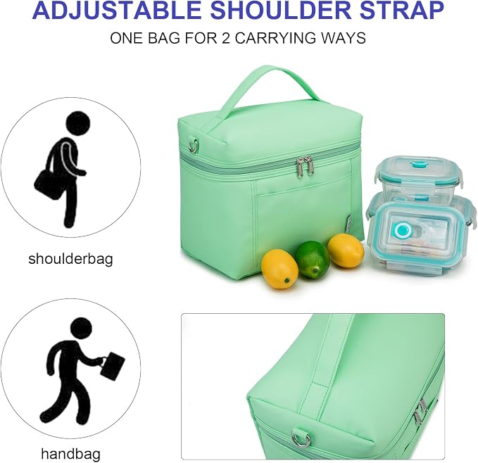 NOL Natural Organic Lifestyle Insulated Lunch Bags - Image 6