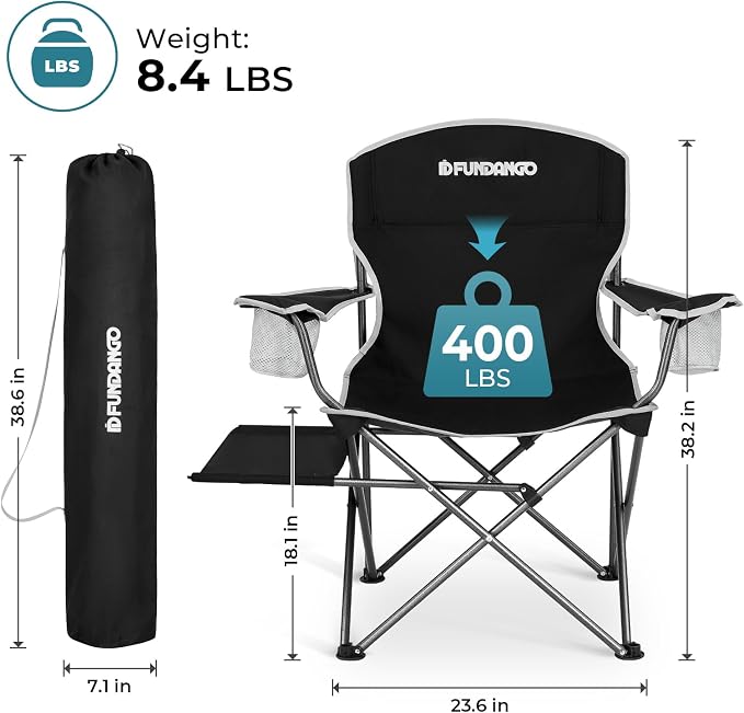 FUNDANGO Folding Camping Chair - Image 2