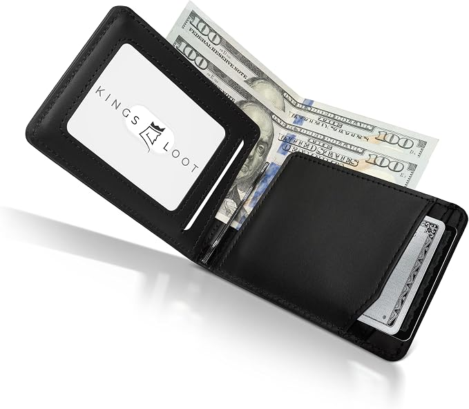 Kings Loot Wallet for Men | Minimalist Slim RFID Blocking Leather Design - Image 7
