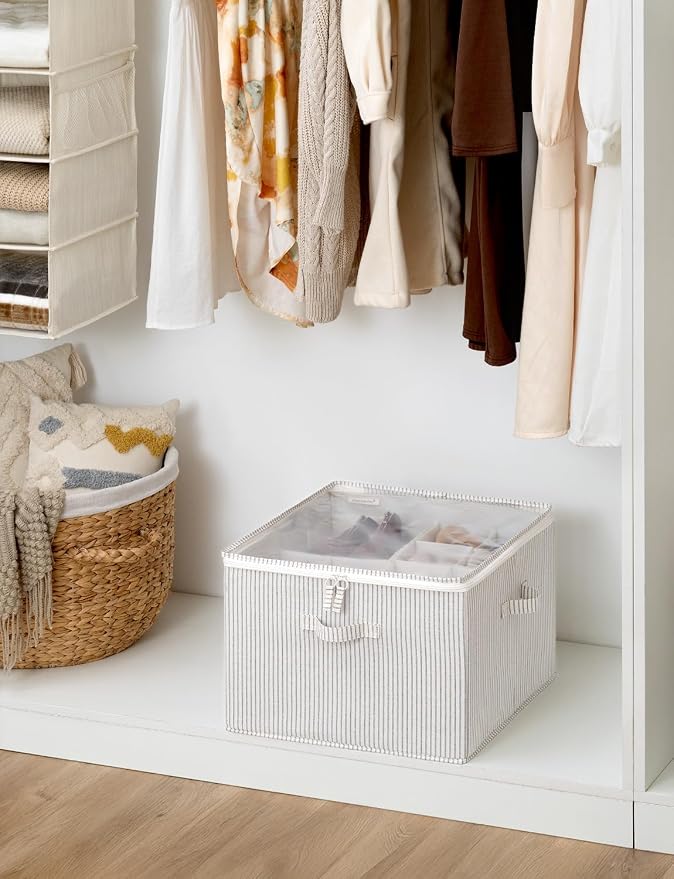 StorageWorks Shoe Organizer for Closet, Fits up to 16 Pairs, Shoe Cubby Storage - Image 7