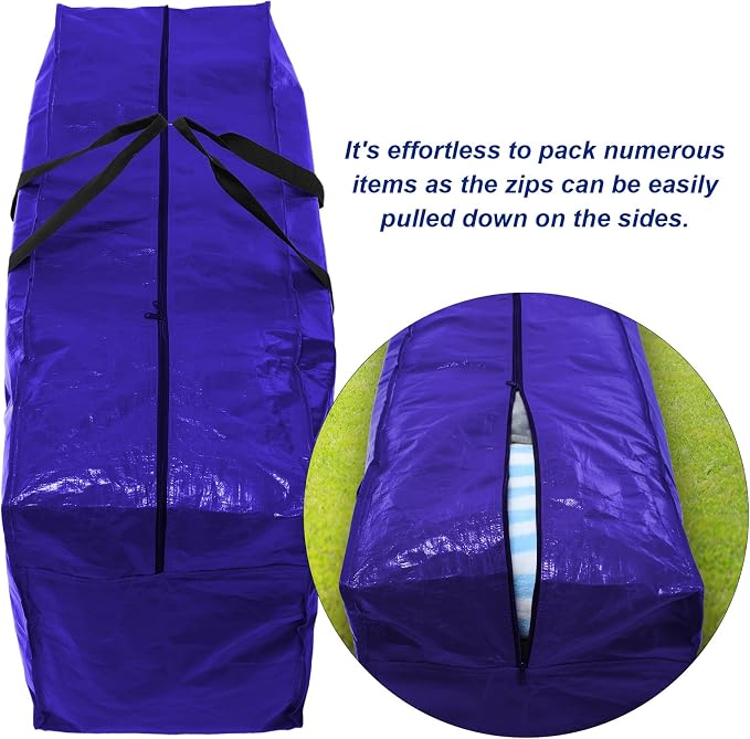 4 Pcs 66 Gallon Large Moving Bags - Image 5
