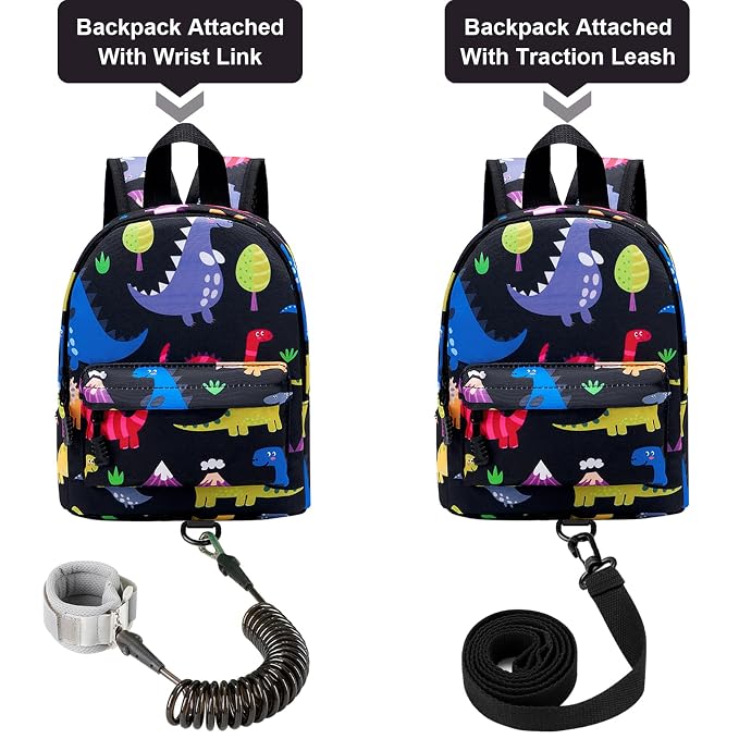 Accmor Toddler Leash Baby Dinosaur Backpack Harness - Image 4