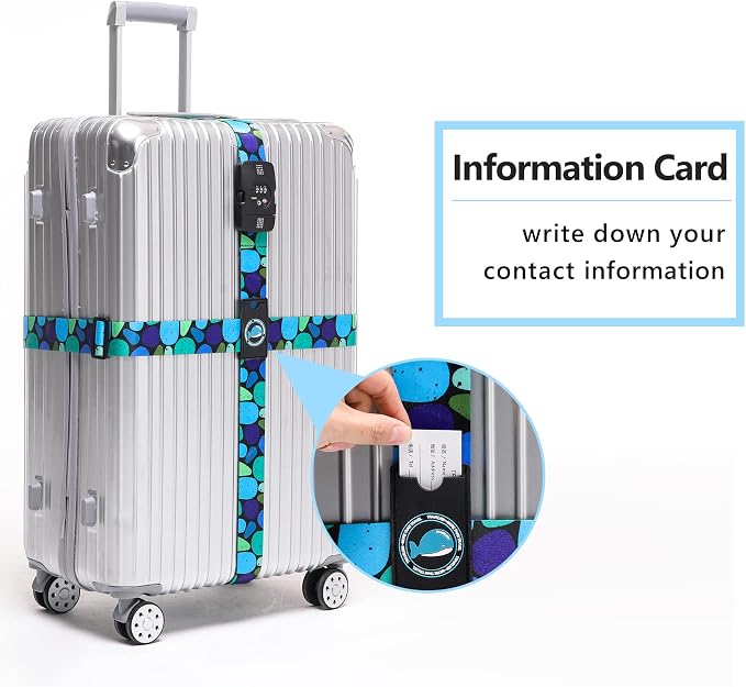 Travelkin Luggage Straps TSA Approved - Image 5