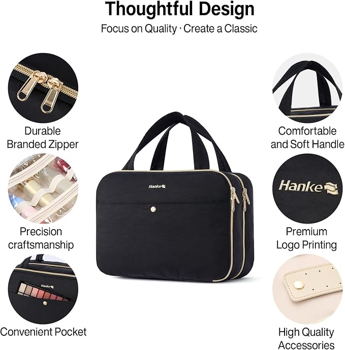 Hanke Hanging Travel Toiletry Bag - Image 5