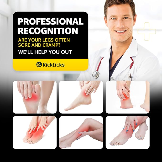 Kickticks 4 Pairs Compression Socks - Image 7