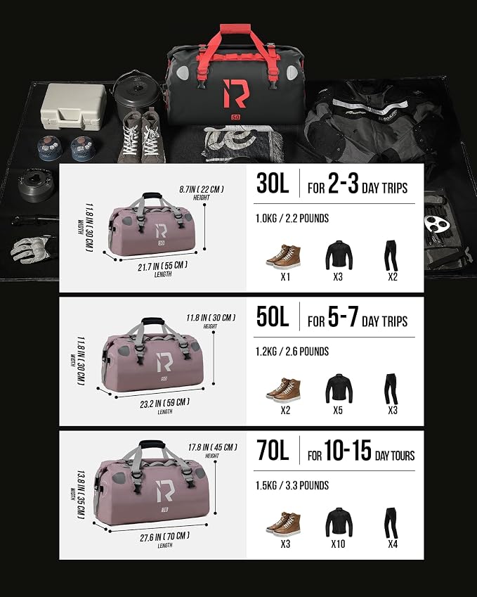 IRON JIA'S Motorcycle Dry Bag - Image 5