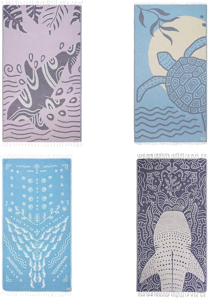 Sand Cloud Large Turkish Beach Towel by SandCloud