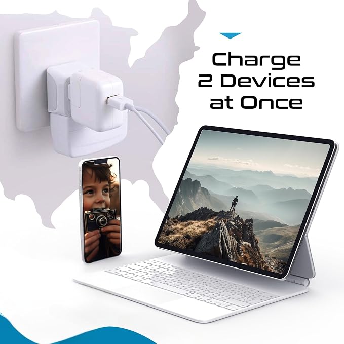 Ceptics World Travel Adapter Set - 2 in 1 USA to Europe - Image 7