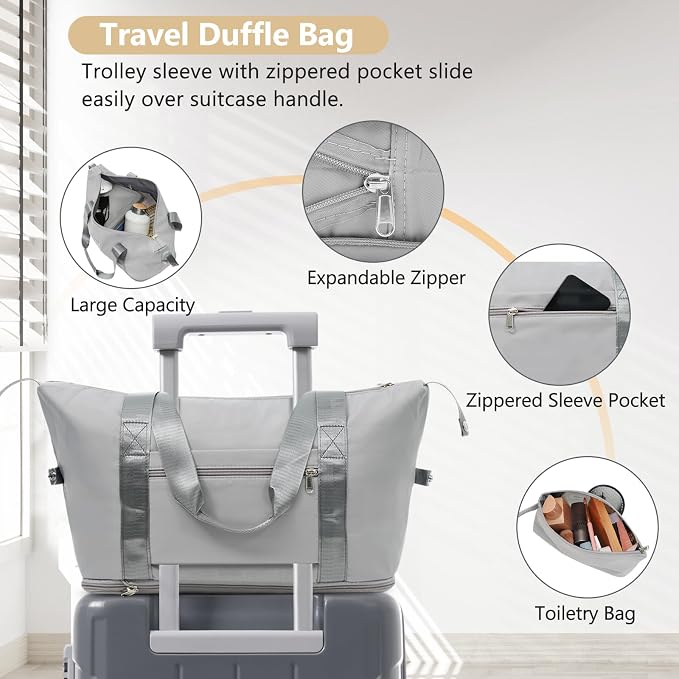 Merax Luggage Set 3 Piece, 20 Inch Carry on Spinner Suitcase - Image 9