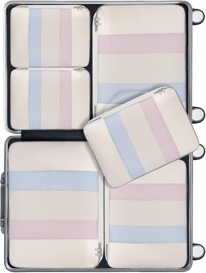 BAGAIL 6 Set/8 Set/10 Set Packing Cubes Various Sizes Packing Organizer - Image 2