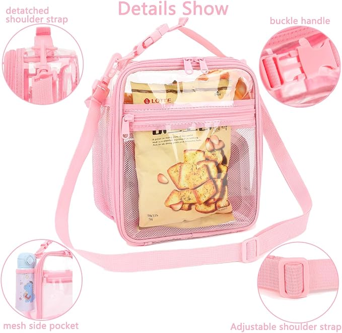 FlowFly Kids Lunch box Insulated Soft Bag Mini Cooler Back to School Thermal - Image 4