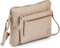 Wise Owl Accessories Small Soft Pebbled Real Leather Crossbody Handbags Purses by WiseOwlAccessories