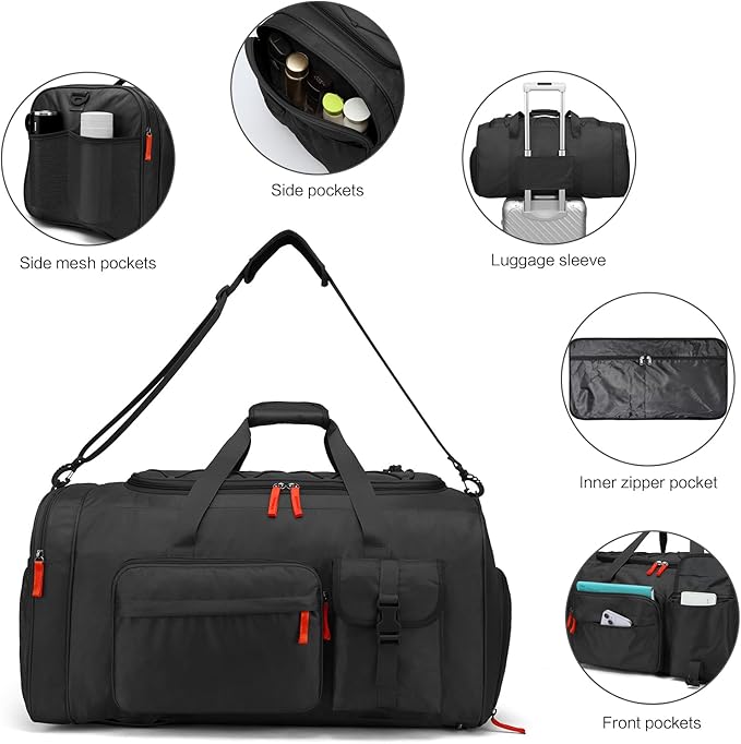 Lyweem Large Duffle Bag Backpack - Image 5