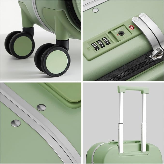 mixi Luggage Suitcase with Spinner Wheels - Image 5