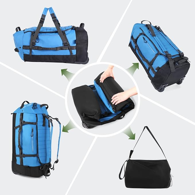 Vomgomfom 86L Collapsible Wheeled Luggage - Image 5