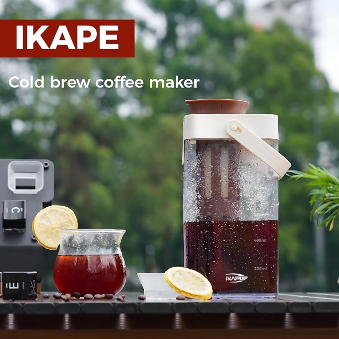 IKAPE 33.8oz Cold Brew Coffee Maker - Image 2