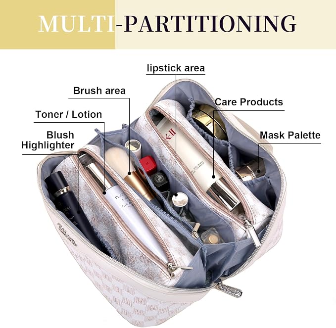 BOYATU Travel Makeup Bag Cosmetic Bags - Image 6