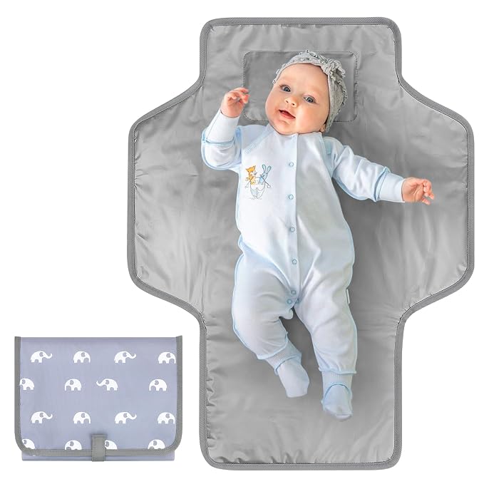 Accmor Portable Diaper Changing Pad, Waterproof Baby Changing Mat, Foldable by Accmor
