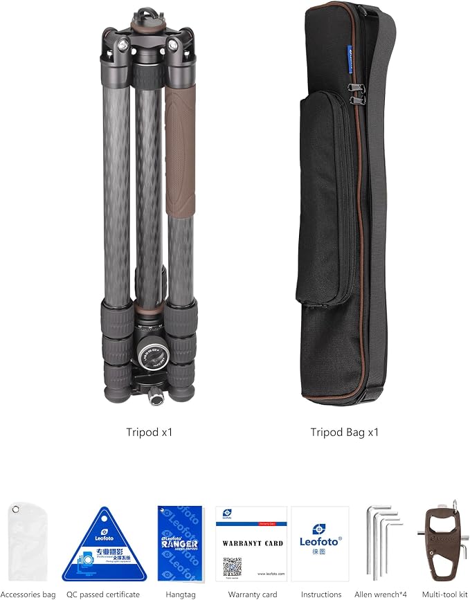 Carbon Fiber Lightweight Travel Tripod - Image 7