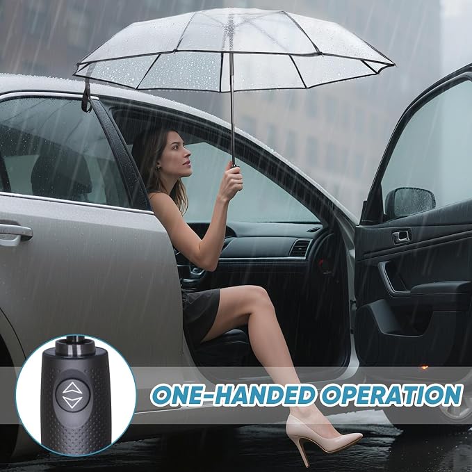 PTEROMY Windproof Compact Travel Umbrellas - Image 3