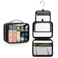 Toiletry Bag for Men, Transparent Makeup Bag Organizer Portable Skincare by CUBETASTIC