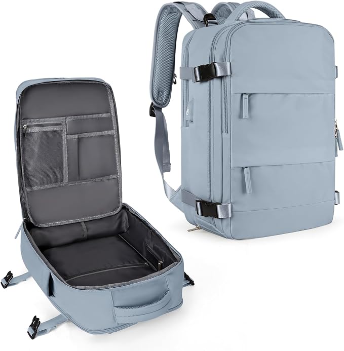 coowoz Large Travel Backpack For Women Men, Carry On Backpack Flight Approved by coowoz