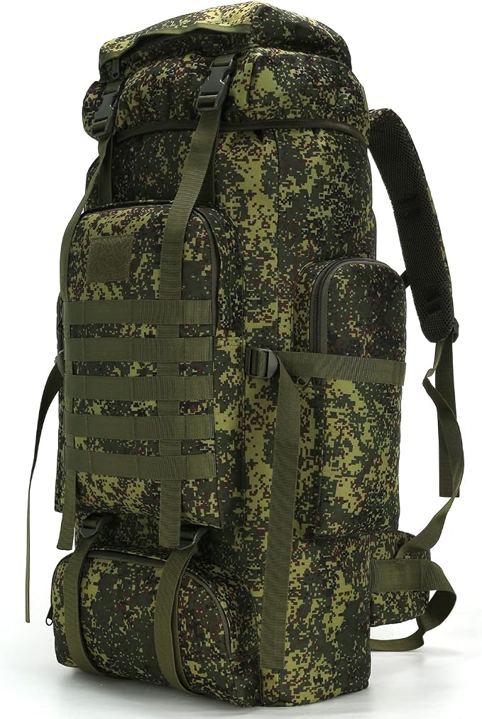 Hiking Backpack for Men 70L/100L Camping Backpack Military Rucksack Molle 3 by W+WINTMING
