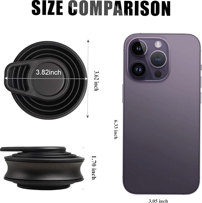 Collapsible Silicone Water Bottle - Image 4